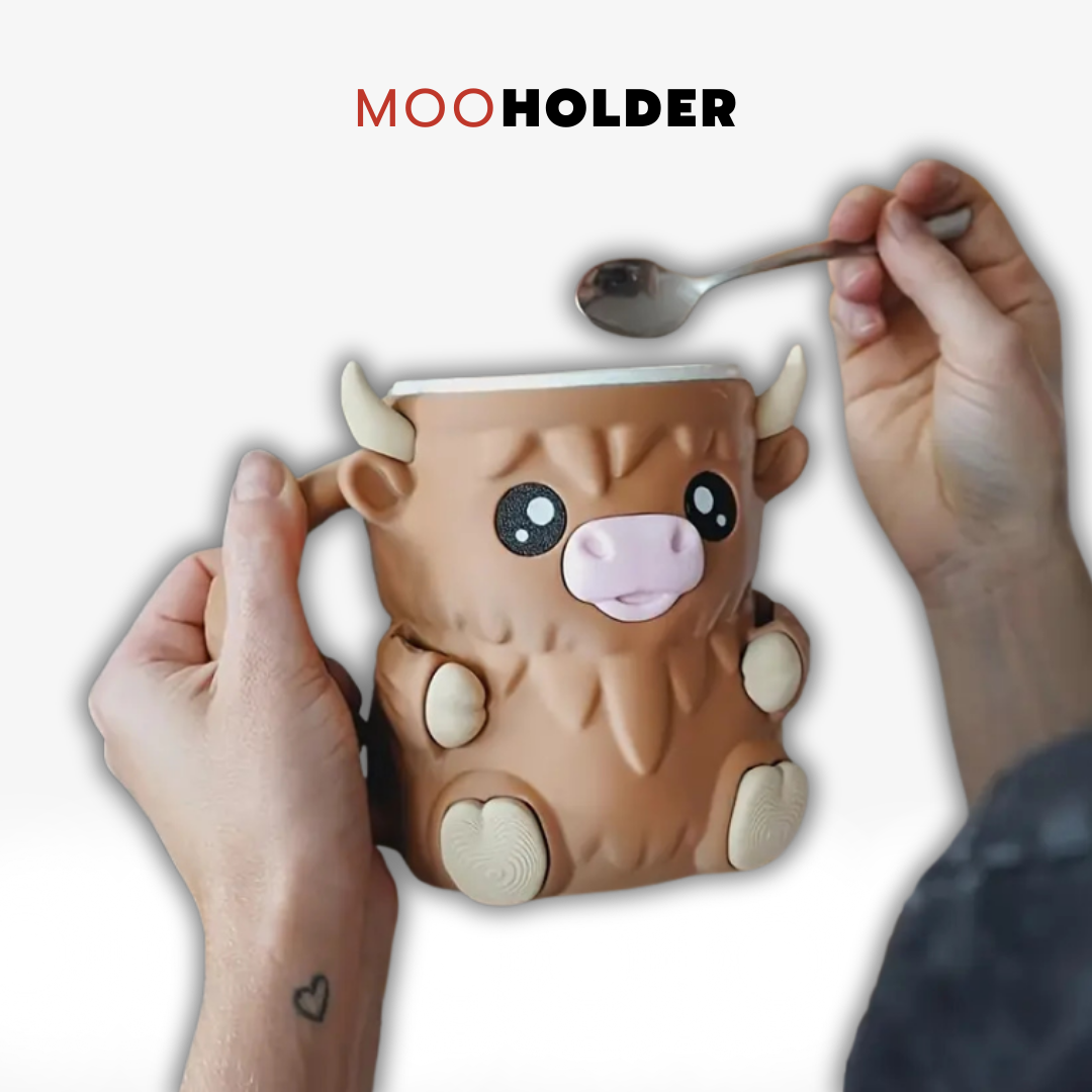 The Moo Holder Ice Cream Holder